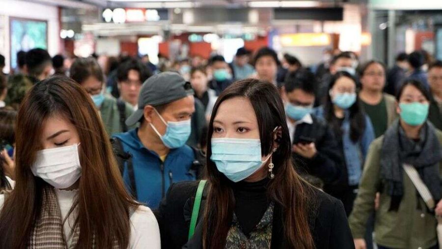 Several people wearing surgical masks after the outbreak of the Coronavirus. Photo courtesy of: Fox News