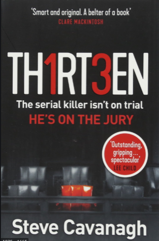 Thirteen’s cover shows the jury seats of the “Trial of the Century.” Photo courtesy of: Amazon