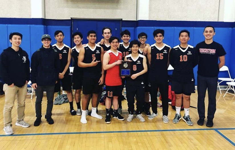 Picture of the Varsity team from the 2018-2019 season after a victorious tournament. Photo courtesy of: Instagram