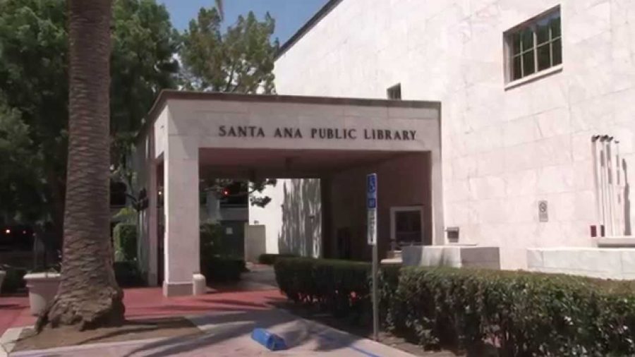 Santa Ana Public Library opening for students living in the Santa Ana area.