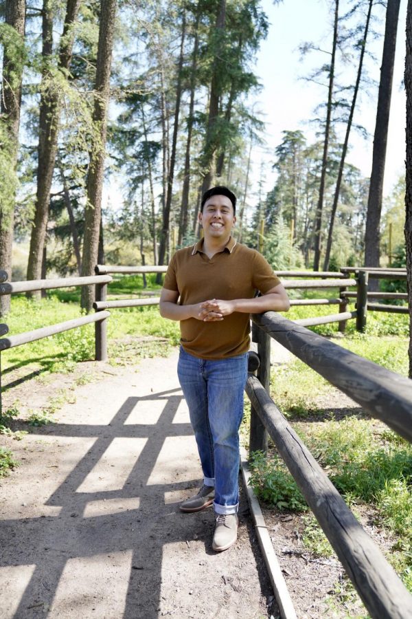 Mr. Garcia exploring nature! photo courtesy of: Mr. Garcia
