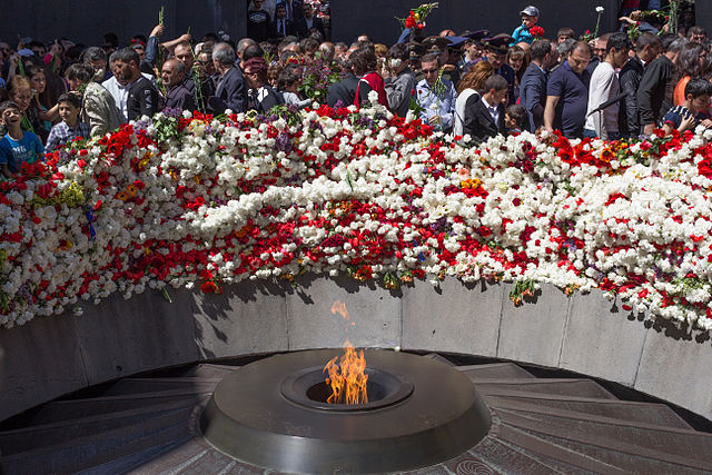 ”Image of Armenian Genocide Memorial in Yerevan” Photo courtesy of: Wikipedia Commons 

