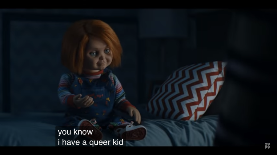 Chucky is supporting his own child who is queer/genderfluid. (Image courtesy of Marya Gonzalez)