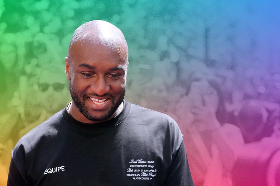 Virgil Abloh, the designer and CEO of Off White and artist director for Louis Vuitton, died on November 28th. (Image courtesy of GQ)
