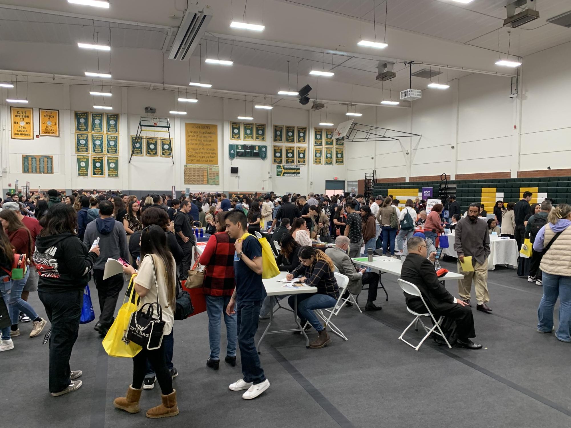 Overview of the Orange County Job Fair Segerstrom News