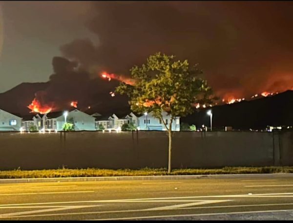 During the California heat wave, a total of three fires started. The Airport fire was expanding through Orange and Riverside county and it was spreading quickly.