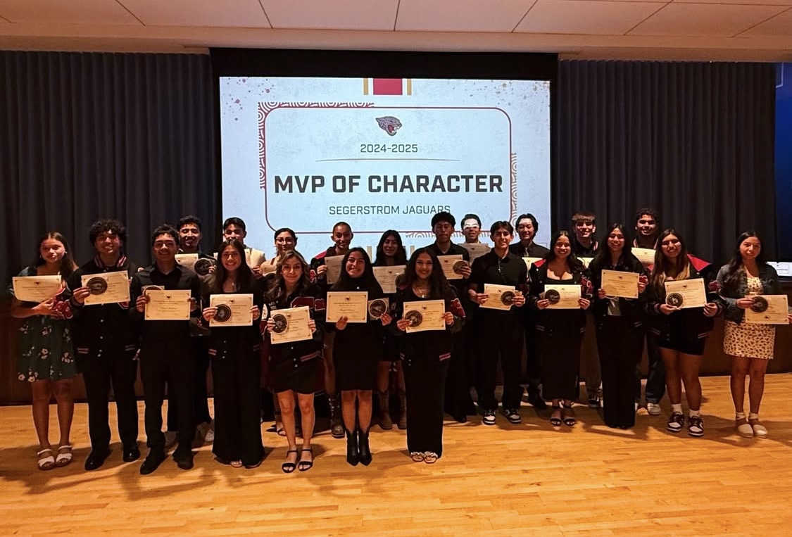 Pictured are the 2025 MVPs of Character. These athletes were chosen by their coaches who believed they best embodied Segerstrom's values, both on and off the field. 