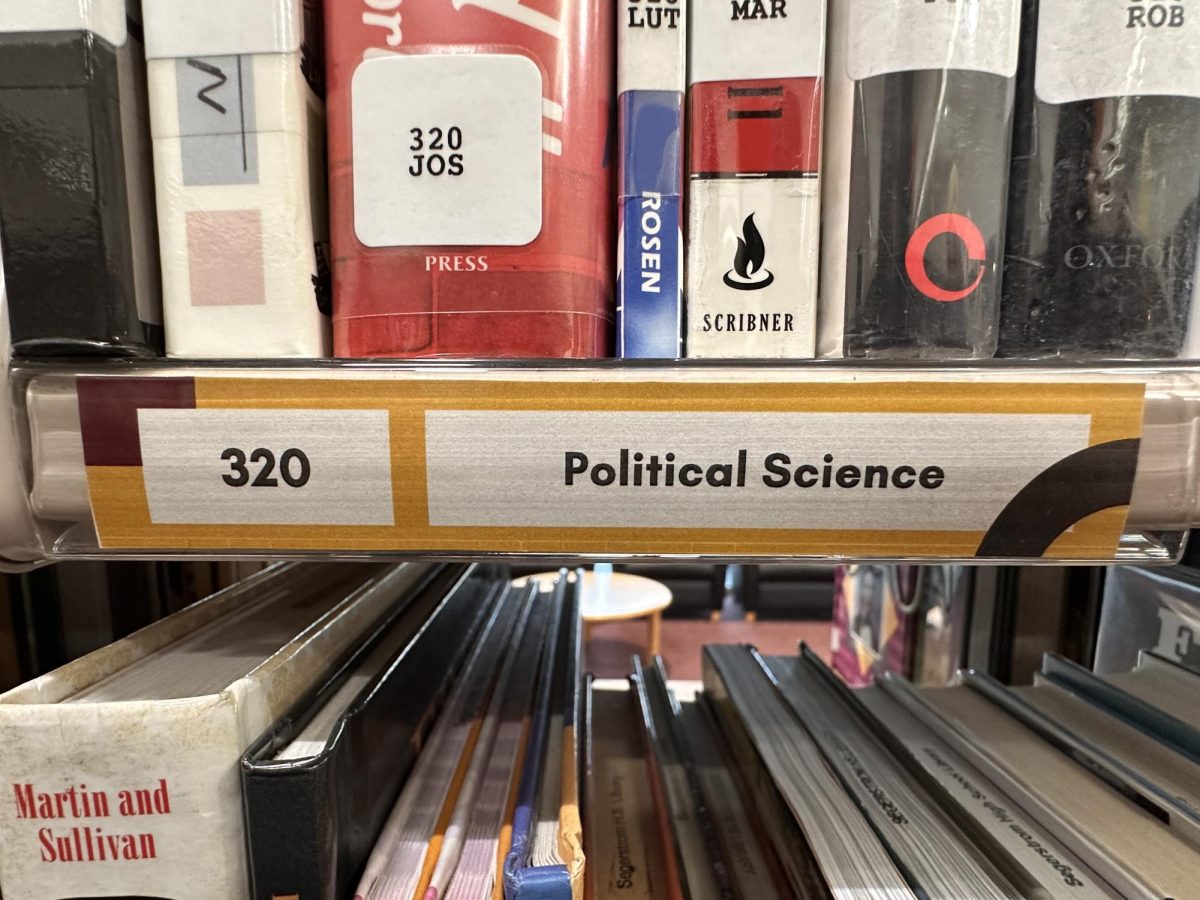 This photo illustrates a genre ticket stating "320, Political Science." This symbolizes the political actions that were demonstrated on January 6th.