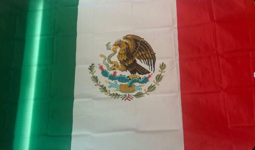 This photo shows the Mexican flag hung up in a classroom. The issues and warrant regarding Juan Gonzalez originate from the conflicts in Mexico, following the death of a high-profile cartel leader.